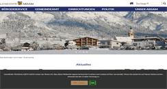 Desktop Screenshot of absam.at